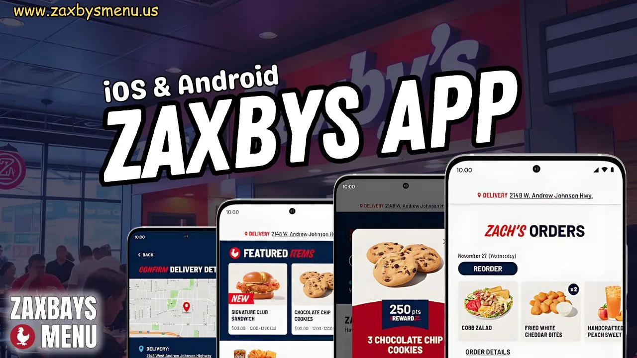 Zaxbys App - Complete Guide For iOS & Android Users 1 Zaxbys App banner