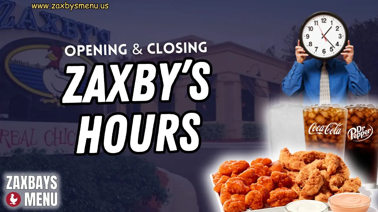 Zaxbys Hours | Opening & Closing Hours USA 1 Zaxbys Hours