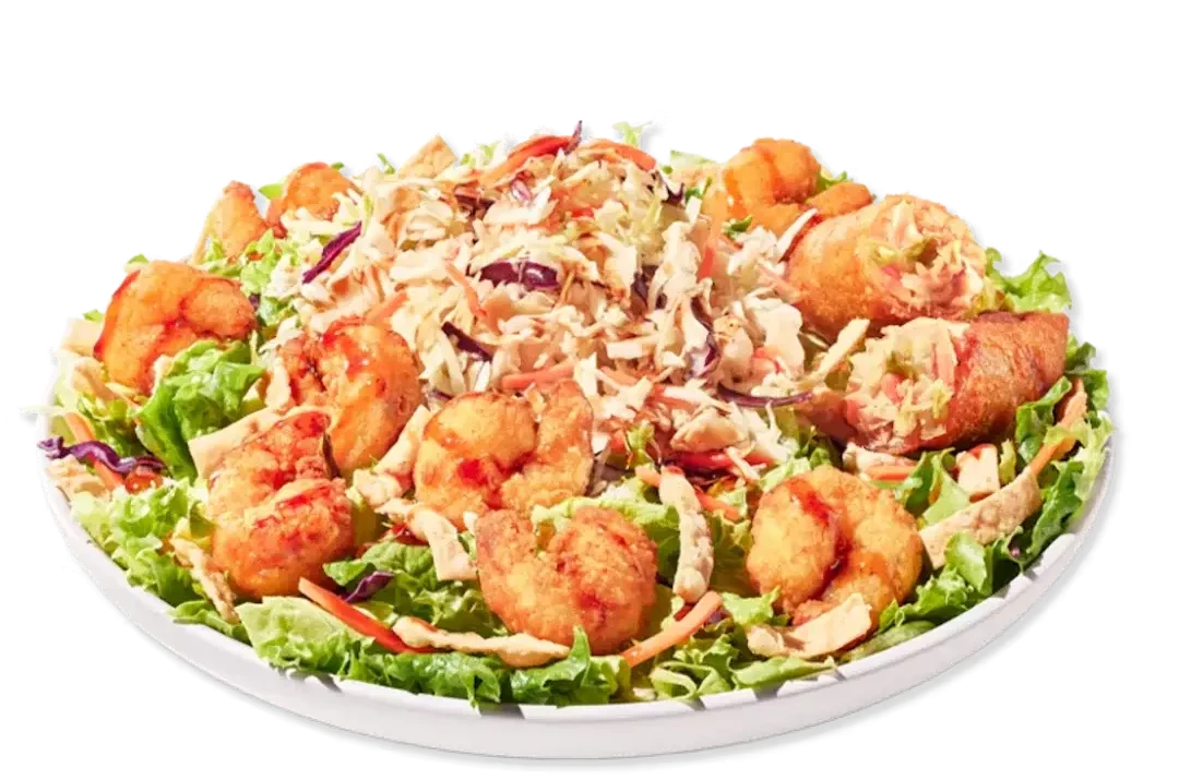 Zaxbys Menu With Prices 2025 8 Asian Zensation Zalad With Southern Fried Shrimp