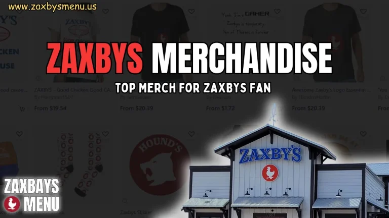 Zaxbys Merchandise items