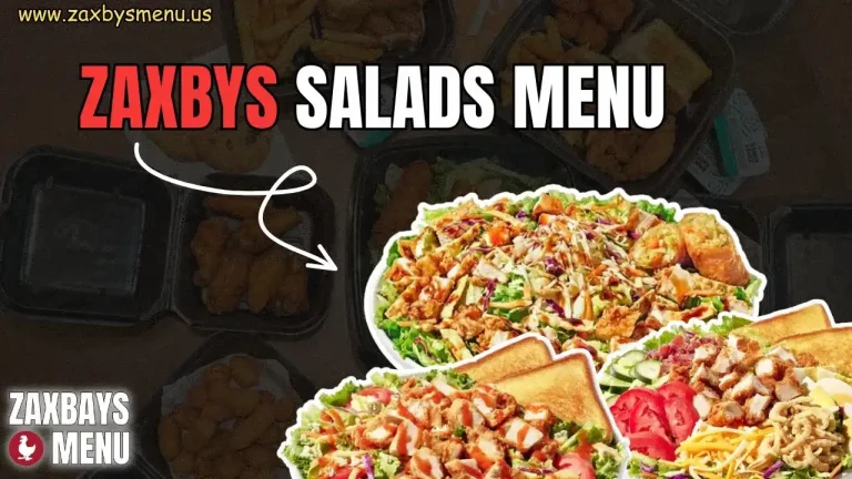 Zaxbys salads Menu featured image