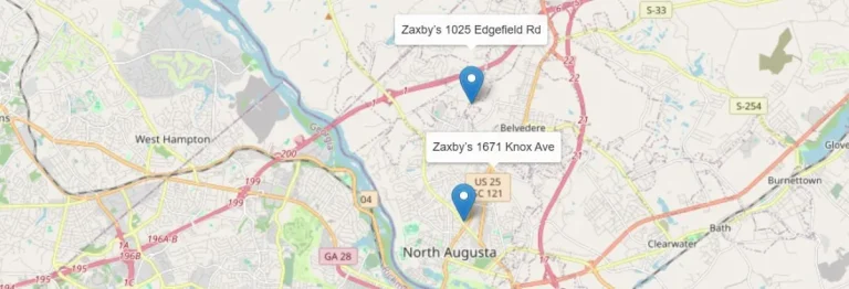 Zaxbys North Augusta SC: All Locations, Hours, Contact Details In South Carolina USA 2 All Zaxbys North Augusta SC Locations In USA