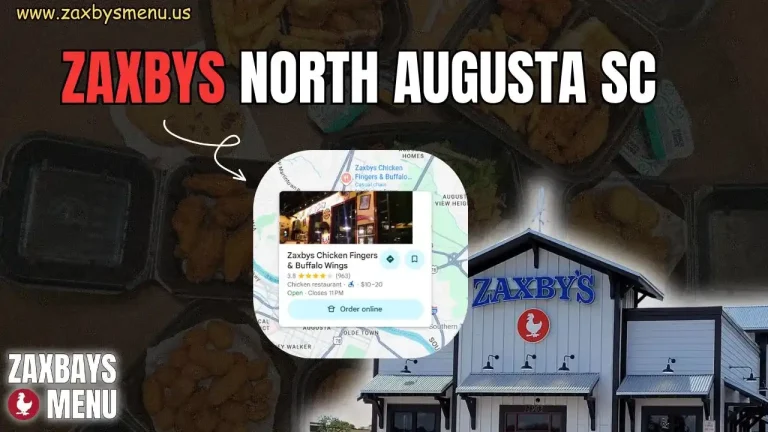 Zaxbys North Augusta SC locations