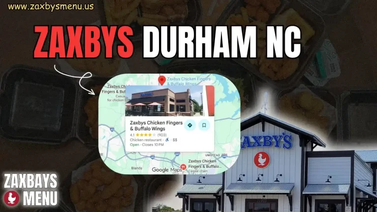Zaxbys Durham NC
